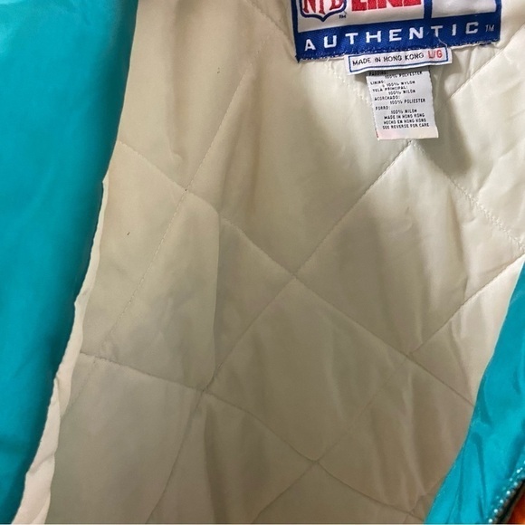 Miami Dolphins Vintage Coat Size Large - Picture 7 of 11